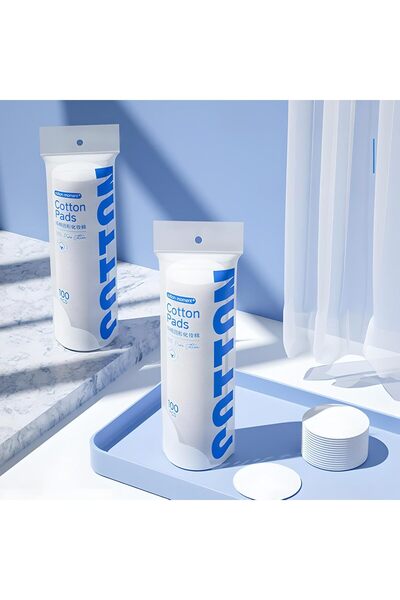 Yelajoy 100% Cotton Makeup Remover Pads, Hypoallergenic & Lint-Free, Disposable - 300 Count