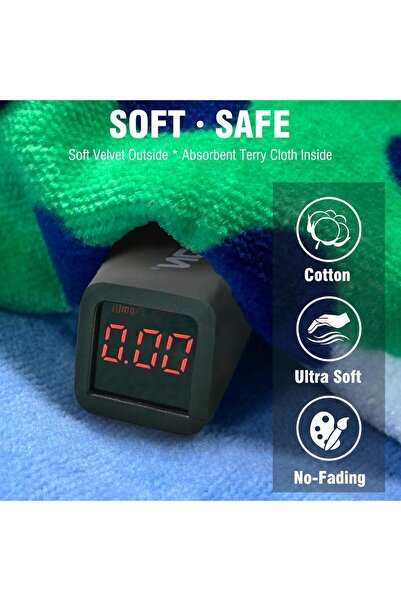 Generic Kids Hooded Bath Towel, Mermaid Design - 100% Absorbent Cotton, 30 x 50 in, Ages 3-10