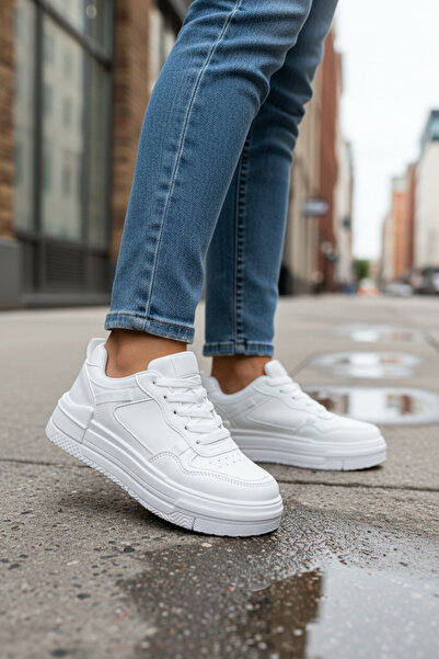 dehaine Women's causal sneakers made of eco-leather, 8002