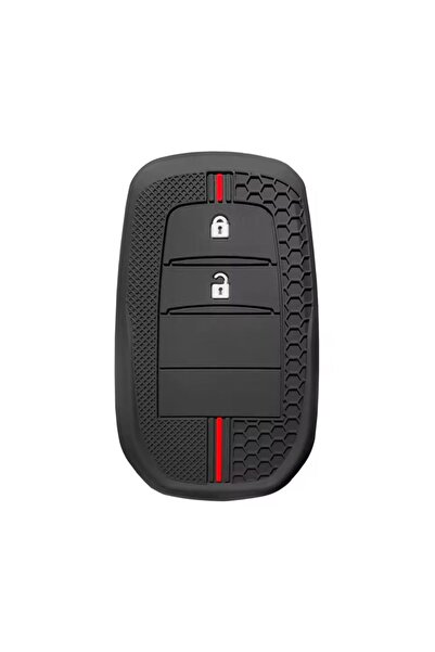 ŞENYILDIZ AKSESUAR غطاء مفتاح تويوتا الجديد لسيارات CHR وC-HR وكامري وكورولا وياريس كروس وبريوس وراف4، انظر الصورة الثانية، مفتاحان