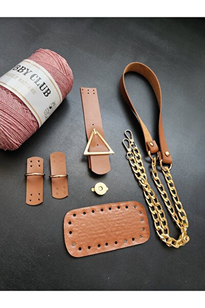 FERİHA HOBİ AKSESUAR طقم حقائب محبوكة (5 قطع)