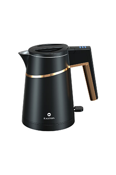Easton Electric kettle 1000 W Matte Black/Gold