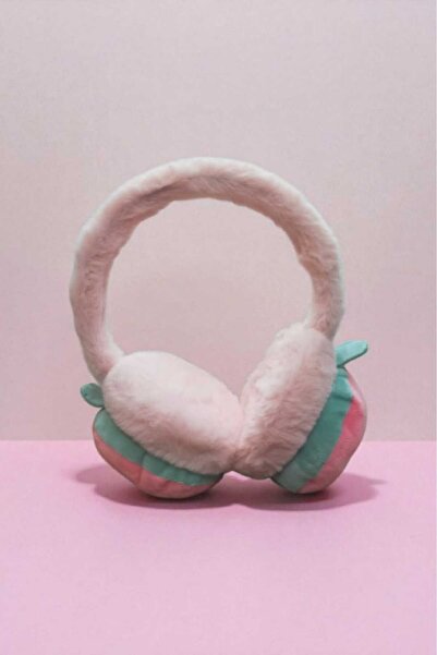 C&A&B KUZEY AVİZE Plush Cold-Proof Fruit Plush Winter Foldable Earmuff Ear Protector