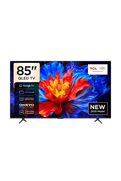 TCL تلفزيون QLED 4K مقاس 85 بوصة (144 هرتز)