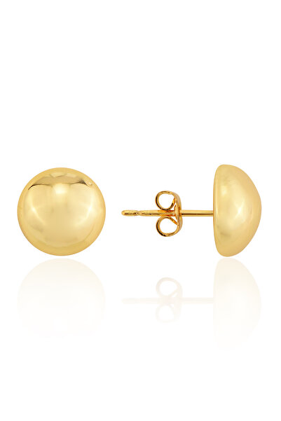 Cosmia Shine Shiny Domed Model Stainless Steel Earrings – Non-Tarnish Coating