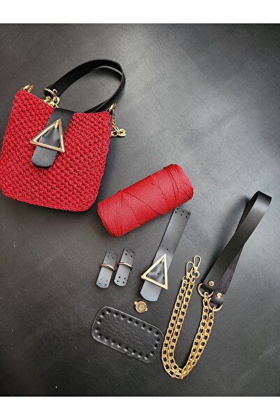 FERİHA HOBİ AKSESUAR Knitting Bag Kit (5 Pieces)