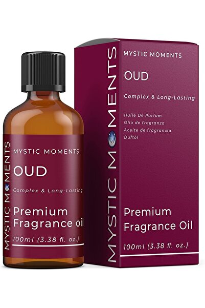 Mystic Moments Ulei parfumat oud, 100ml, sapunuri, lumanari, bombe de baie, arzatoare de ulei, difuzoare si corp
