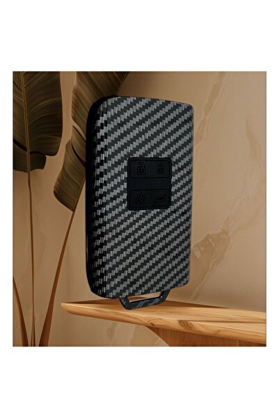 ŞENYILDIZ AKSESUAR Renault Clio 5 Megane 4 E-tech Koleos Austral Captur Zoe Karbon Anahtar Kılıfı 2.Resime Bakınız