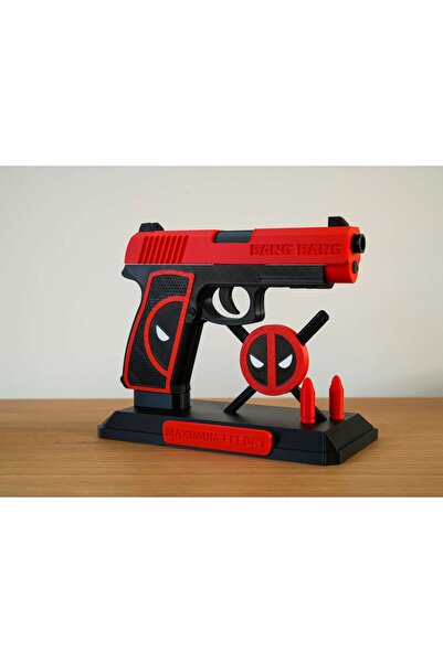 deep3d Deadpool – “Maximum Effort” Dekoratif Silah Standı | Koleksiyon Parçası