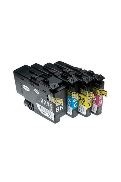 Propart Set of 4 Ink Cartridges LC3235 XL Black 128 ml 6000 Pages, Blue, Red,...