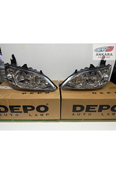 Depo HONDA CİVİC VTEC 2 2004-2006 ÖN FAR LAMBASI SAĞ-SOL TAKIM SEDAN (VTEC 2 MAKYAJLI KASA-2 FAR-DEPO)