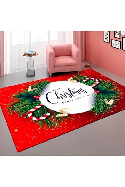 OEN Christmas rugs, set of 3, 40x60 cm, multicolor