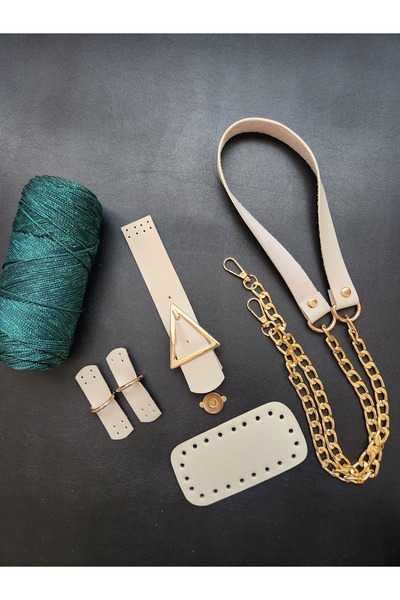 FERİHA HOBİ AKSESUAR طقم حقائب محبوكة (5 قطع)