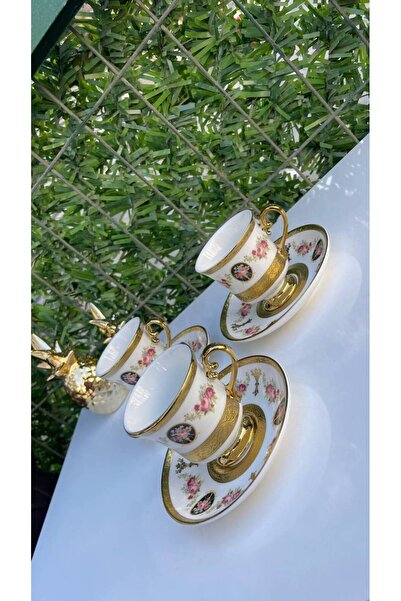 KÖSEOĞLU HOME Kosova 6 Person Porcelain Coffee Cup