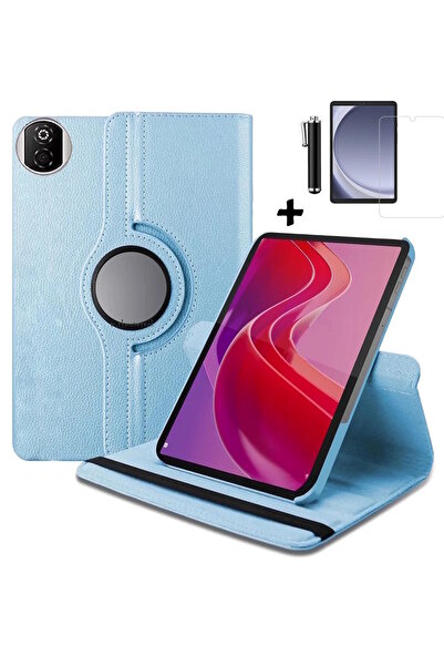 m.tk moveteck Honor Pad X7 8.7 Inch 2025 Tablet Case 360 Rotating Pu Leather Stand Cover + Screen Protector + Pen Set