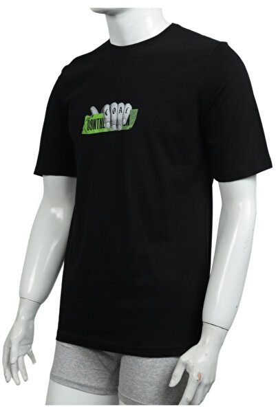 TOSKI Tricou-barbat-coal-negru