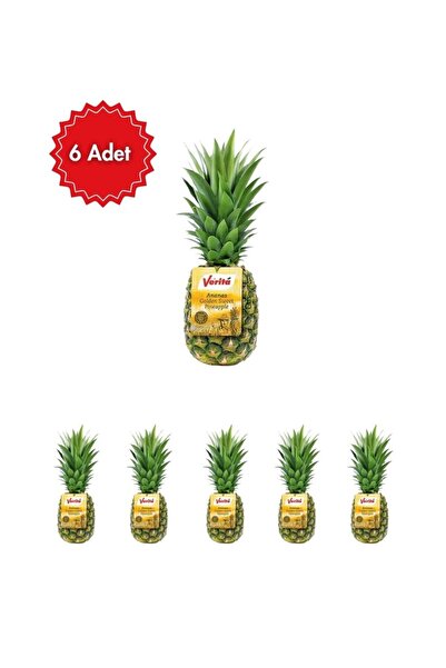 Verita Ananas 6'lı Avantaj Paketi (Taze & Sulu Tropikal Lezzet)