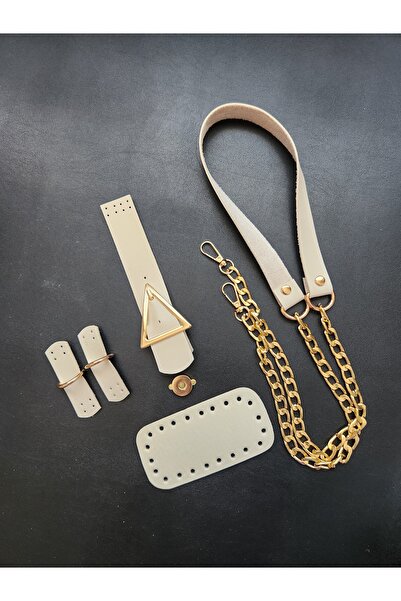 FERİHA HOBİ AKSESUAR Leather Knitting Bag Kit