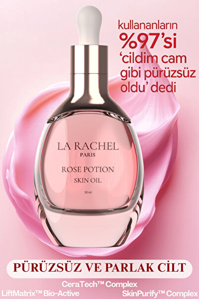 La Rachel Cam Gibi Pürüzsüz Parlak Cilt–5 Dakikada Lifting+Patentli Ceramide Bariyer Onarımı | Paris