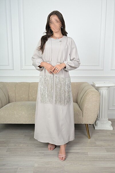 SELSAL Elegant dress adorned with fringe