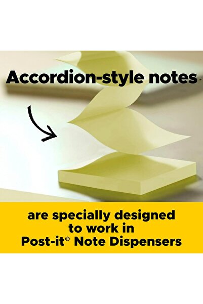 Post-it Pop-up Notes, 3×3 in, 12 Pads, Vibrant Colors, Recyclable (R330-12AN)