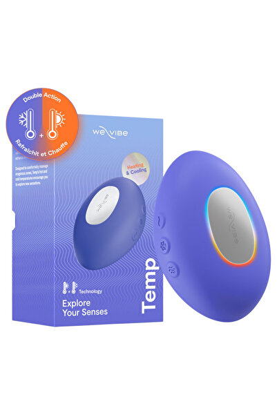We-Vibe Aparat de masaj intim cu functie de incalzire si racire Explore Your Senses albastru