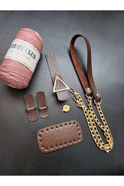 FERİHA HOBİ AKSESUAR طقم حقائب محبوكة (5 قطع)