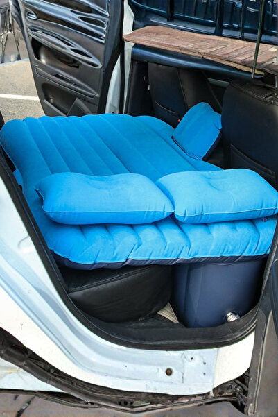 Muchmy Car Travel Air Bed Inflatable Mattress Portable Outdoor Camping Bed with 2 Air Pillows and Pump