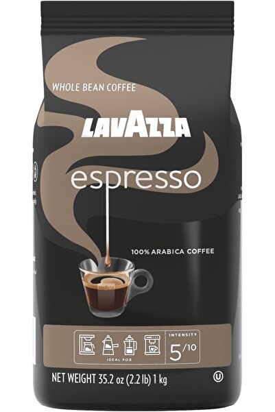 LavAzza قهوة إسبريسو كاملة التحميص متوسطة الحجم - 35 أونصة