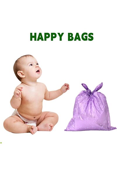 Generic Purple Unscented Biodegradable Diaper Disposal Bags — 240 pcs (Refill Pack)