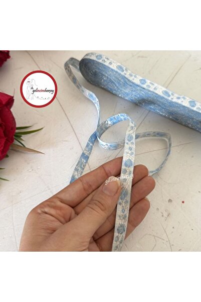 Gelincimherşey Desenli Bordür Kurdele 1 cm 10 mt