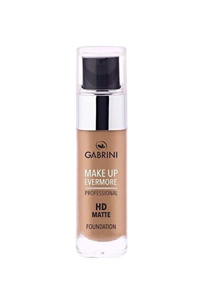 Gabrini Foundation, HD Matte Foundation, 30ml, No. 04