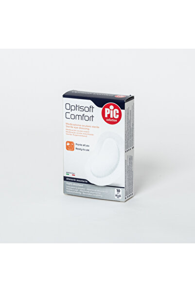 PIC SOLUTION ITALY Optisoft Comfort Eye Pad Adhesive Edge 10 Pads