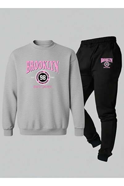 LORVEX Swea tricou - Trening pentru copii cu guler rotund WONDERFUL BROOKLYN ...