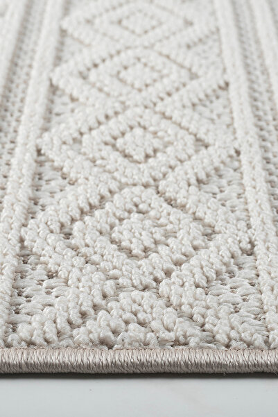 Loomina Home Loop Sisal Krem Bukle Dokuma Halı – Ferah Görünüm, Yumuşak Dokul...
