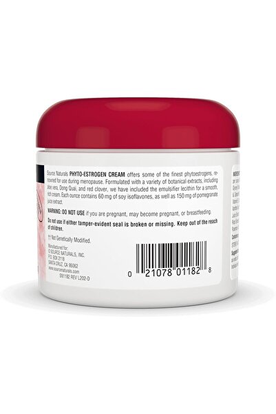 source naturals Phytoestrogen Cream, 4 ounces (113.4 g)