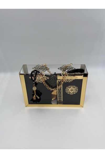 Uğurlu Hac set de cadouri de lux geantă din plexiglas set de coran