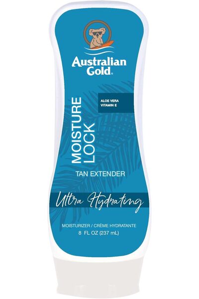 Australian Gold Moisture Lock Tanning Extender, Pump Bottle 473 ml