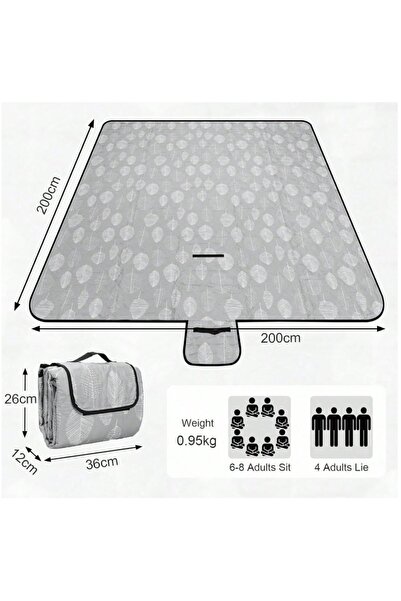 Generic Foldable and portable picnic mat, waterproof and washable beach mat for camping, travel and beach outings