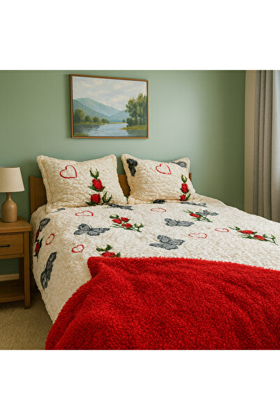 OEM Cocolino Double-Sided Duvet Cover with 2 Pillowcases, 3D Texture