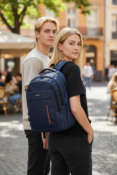 JOJO KIDS Unisex Children'S, Teenagers' Daily and School Backpack, Waterproof, Protected Laptop Compartment, Headphone Jack