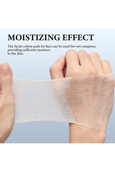 Generic 200 Makeup Remover Cotton Pads by Mikacos, 4.72×3.93 in, Stretchable