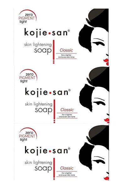 koji san كوجي سان، ثلاث قطع من صابون تفتيح البشرة الكلاسيكي، 135 × 3 جم
