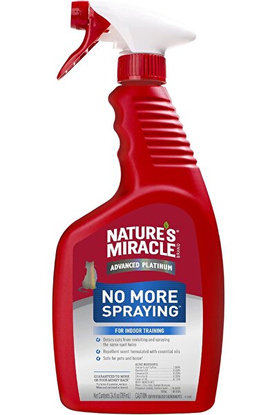 NATURE'S MIRACLE Advanced Platinum 'No More Spraying' Spray, 24 oz