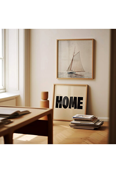 ARTHOUSECOLLECTIVE Winslow Homer Poster - Sailing Off Gloucester - Square Poster - Unframed Poster in Painting Sizes