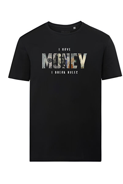 4desire.ro Tricou barbati MONEY Ink, Classic Regular Fit, Bumbac 100%, Vegan ...