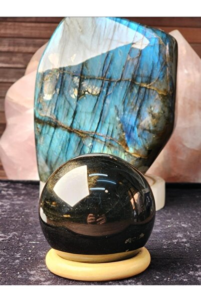 Altınsoy collection A Kalite Obsidyen Küre Dekor 5 CM