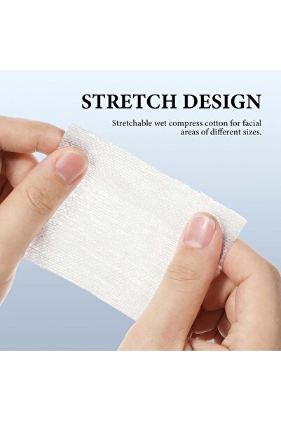 Generic 200 Makeup Remover Cotton Pads by Mikacos, 4.72×3.93 in, Stretchable