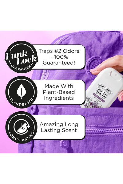 Poo-Pourri Before-You-Go Toilet Spray, Lavender Vanilla, 1 fl oz Travel Size
