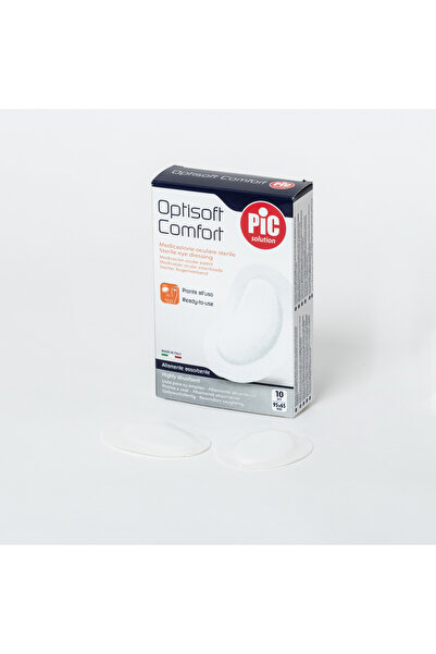 PIC SOLUTION ITALY Optisoft Comfort Eye Pad Adhesive Edge 10 Pads